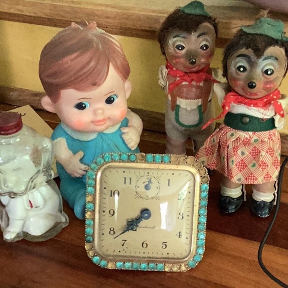 🍊 Orange Glass Bud Vase Rectangular Edge - Picture 12 of 16